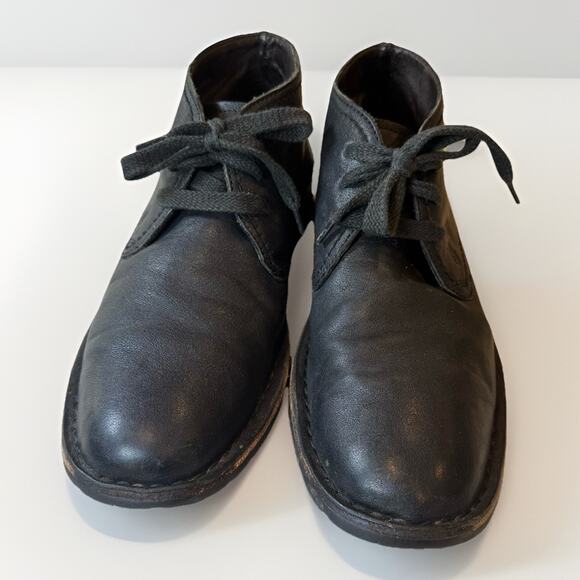 John Varvatos Star USA Men\'s Black Leather Lace Up Chukka Boots Size 9M main image 4